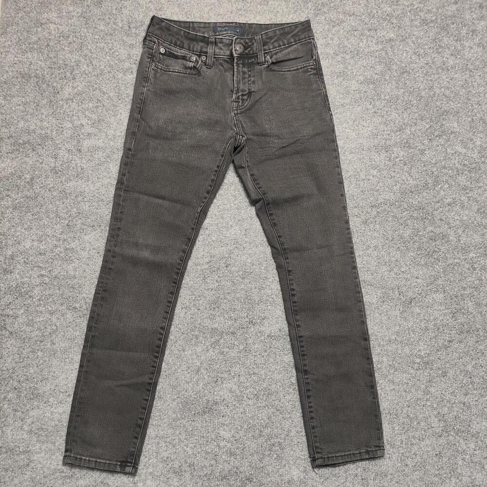 Aeropostale Skinny Jeans Mens 28x30 Dark Wash Gray Slim Stretch Denim Pants
